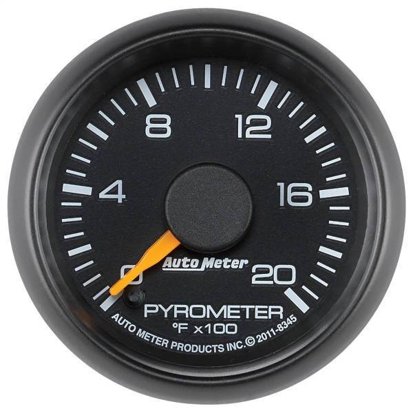 Autometer - AutoMeter GAUGE PYROMETER (EGT) 2 1/16in. 2000deg.F STEPPER MOTOR GM FACTORY MATCH - 8345