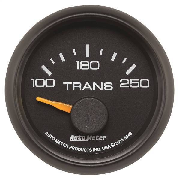 Autometer - AutoMeter GAUGE TRANSMISSION TEMP 2 1/16in. 100-250deg.F ELECTRIC GM FACTORY MATCH - 8349