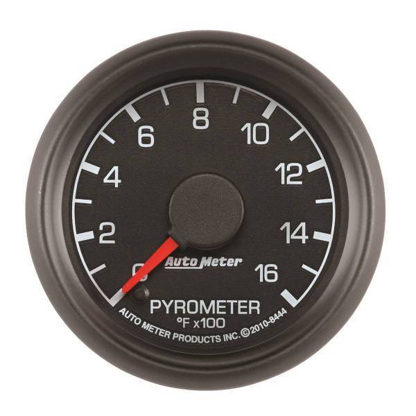 Autometer - AutoMeter GAUGE PYROMETER (EGT) 2 1/16in. 1600deg.F STEPPER MOTOR FORD FACTORY MATCH - 8444