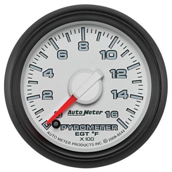 Autometer - AutoMeter GAUGE PYRO. (EGT) 2 1/16in. 1600deg.F STEPPER MOTOR RAM GEN 3 FACT. MATCH - 8544