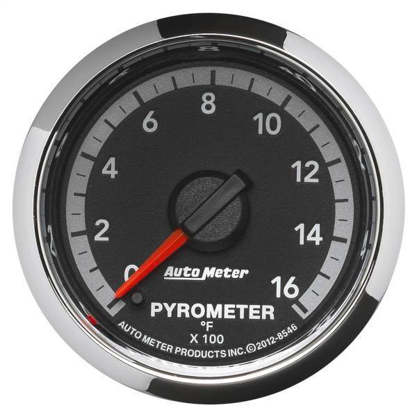 Autometer - AutoMeter GAUGE PYRO. (EGT) 2 1/16in. 1600deg.F STEPPER MOTOR RAM GEN 4 FACT. MATCH - 8546