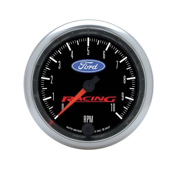 Autometer - AutoMeter GAUGE TACHOMETER 3 3/8in. 10K RPM IN-DASH FORD RACING - 880084