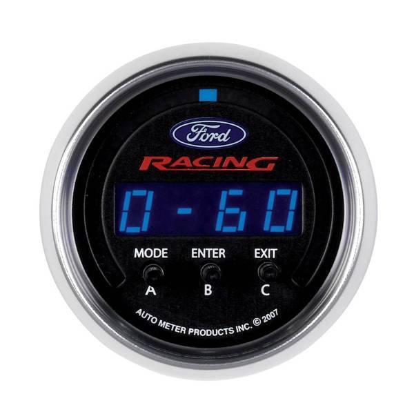 Autometer - AutoMeter GAUGE PERF METER 2 1/16in. 1/4 MILE/HP/0-60/60-0/G FORCES DIGITAL FORD RACI - 880089