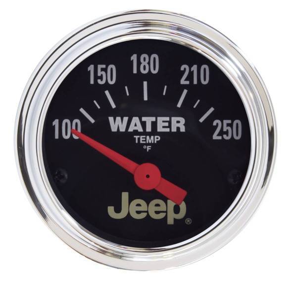 Autometer - AutoMeter GAUGE WATER TEMP 2 1/16in. 250deg.F ELEC JEEP - 880241