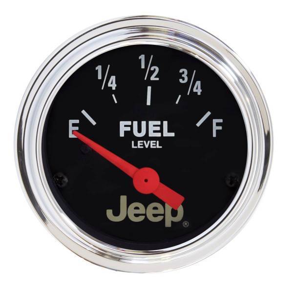 Autometer - AutoMeter GAUGE FUEL LEVEL 2 1/16in. 0OE TO 90OF ELEC JEEP - 880243