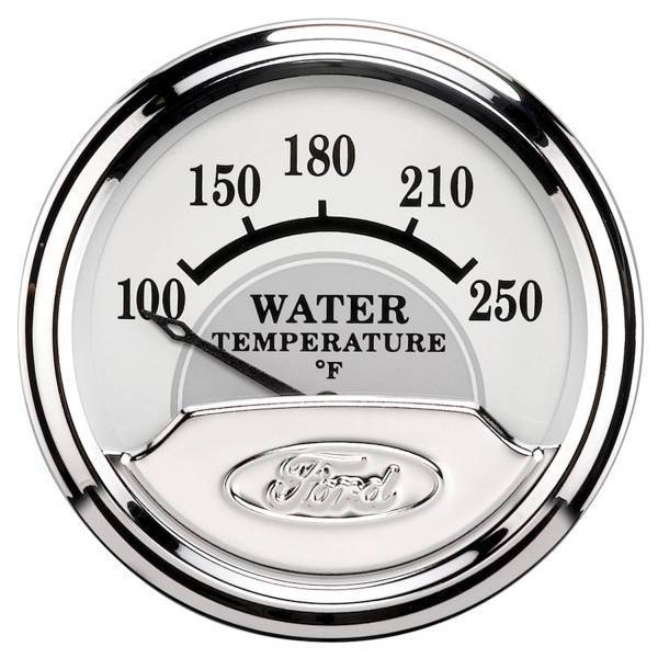 Autometer - AutoMeter GAUGE WATER TEMP 2 1/16in. 100-250deg.F ELECTRIC FORD MASTERPIECE - 880353