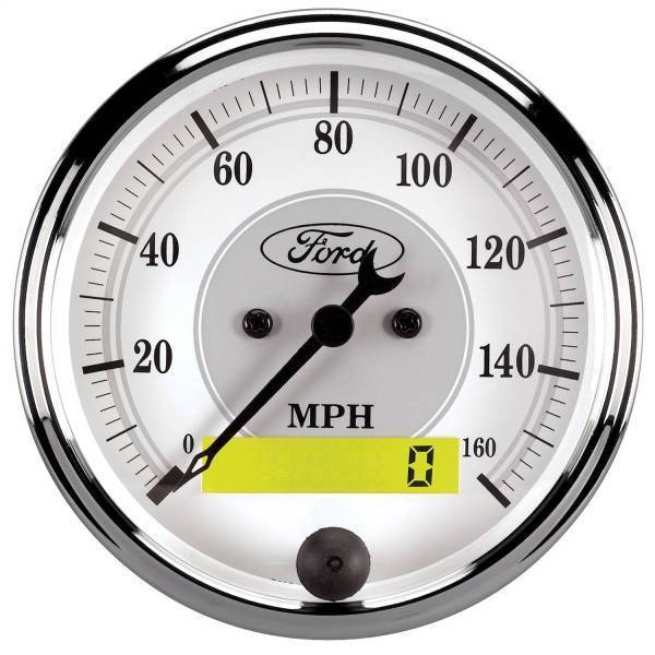 Autometer - AutoMeter GAUGE SPEEDOMETER 3 1/8in. 160MPH ELEC. PROG. W/LCD ODO FORD MASTERPIECE - 880355