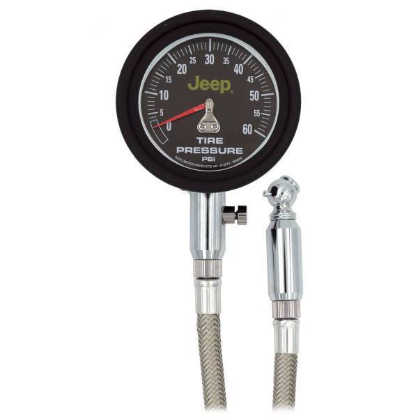 Autometer - AutoMeter GAUGE TIRE PRESSURE 0-60PSI JEEP ANALOG - 880805