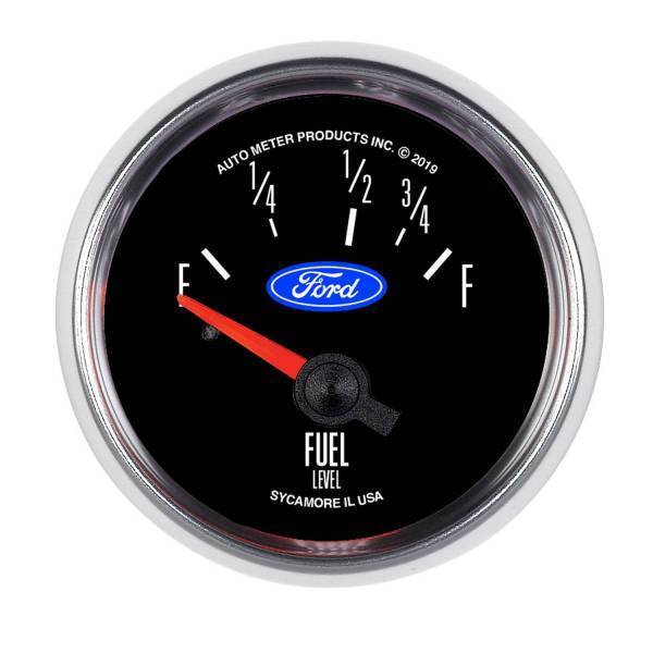 Autometer - AutoMeter GAUGE FUEL LEVEL 2 1/16in. 73OE TO 10OF ELEC FORD - 880820