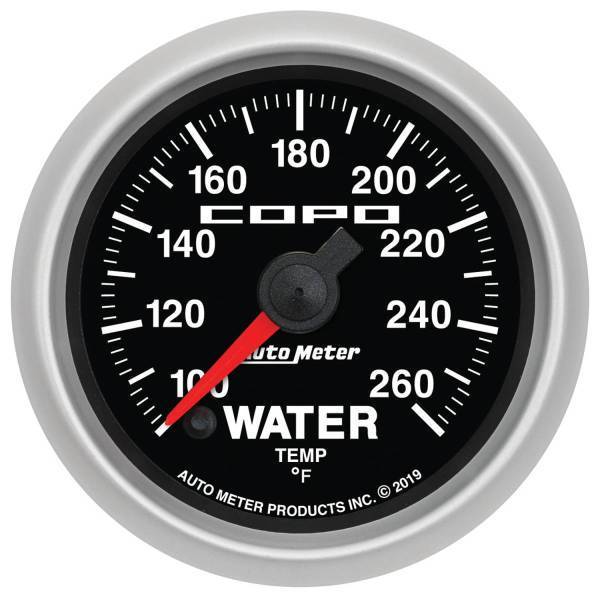 Autometer - AutoMeter GAUGE WATER TEMP 2 1/16in. 100-260deg.F DIGITAL STEPPER MOTOR COPO - 880875