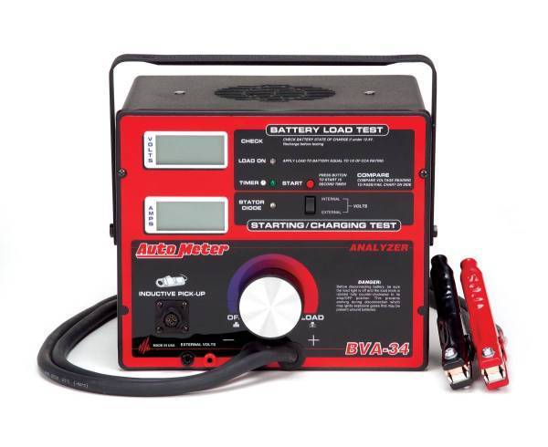 Autometer - AutoMeter CHARGING SYSTEM ANALYZER BATTERY TESTER - BVA-34