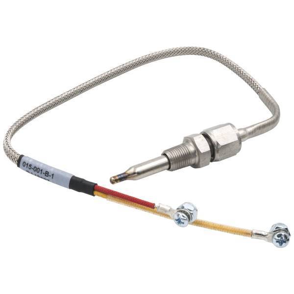 Autometer - AutoMeter THERMOCOUPLE TYPE K SENSOR 1ft. BENT W 1/8in. DIA. - P12709