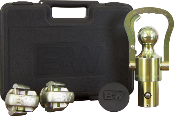 B&W Trailer Hitches - B&W Trailer Hitches Gooseneck Trailer Hitch Ball OEM Ball and Safety Chain Kit for GM/Ford/Nissan - GNXA2061