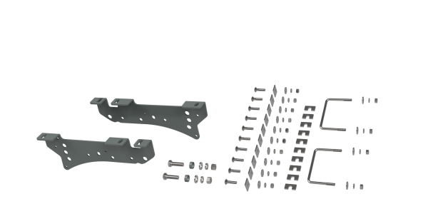 B&W Trailer Hitches - B&W Trailer Hitches Custom Installation Brackets For Universal Mounting Rails For Some Ford Trucks - RVR2400