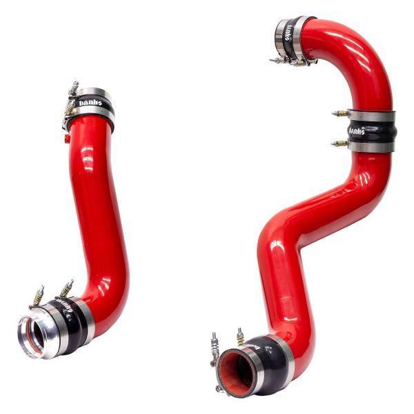 Banks Power - Banks Power Boost Tube Upgrade Kit, Red powder-coated for 2017-2019 Chevy/GMC 2500/3500 - 25999