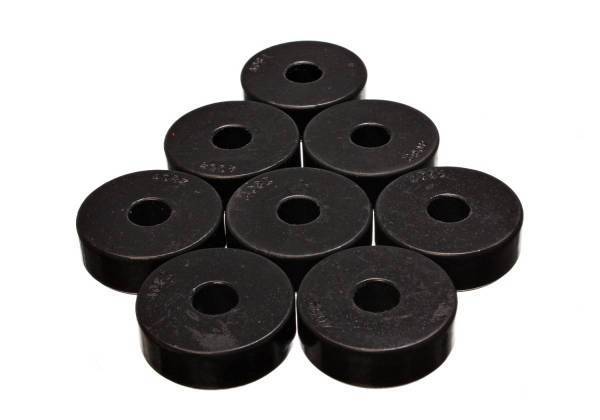 Energy Suspension - Energy Suspension Universal Leaf Spring Pad Black 1 15/16 in. OD x 9/16 in. ID x 21/32 in. H - 9.9529G