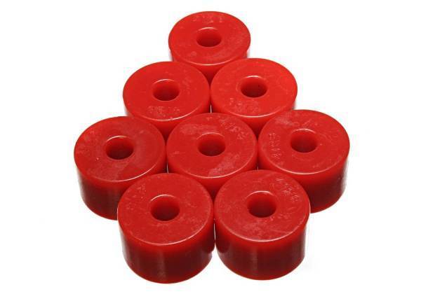 Energy Suspension - Energy Suspension Universal Leaf Spring Pad Red 1 7/8 in. OD x 9/16 in. ID x 1 5/16 in. H - 9.9532R