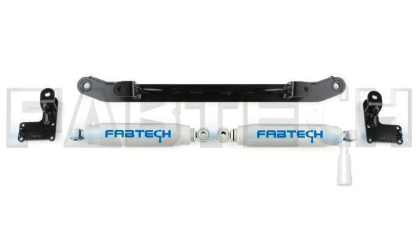 Fabtech - Fabtech Steering Stabilizer Kit Dual - FTS8001
