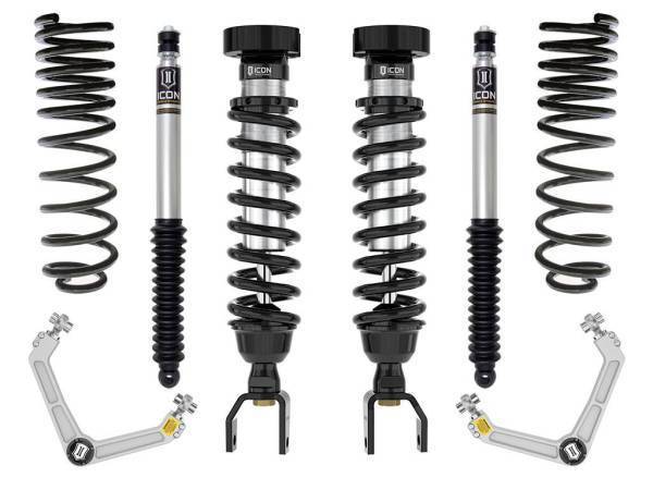 ICON Vehicle Dynamics - ICON Vehicle Dynamics 19-UP RAM 1500 2-3" STAGE 2 SUSPENSION SYSTEM W/ BILLET UCA - K213112