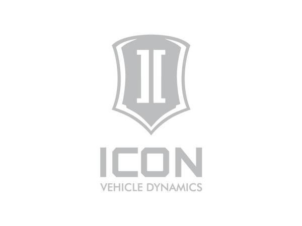 ICON Vehicle Dynamics - ICON Vehicle Dynamics 6 IN TALL ICON STACK SILVER - STICKER-STACK 6 IN S