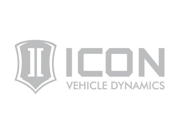 ICON Vehicle Dynamics - ICON Vehicle Dynamics 12 IN WIDE ICON STANDARD SILVER - STICKER-STD 12 IN S