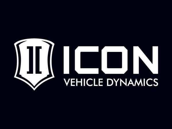 ICON Vehicle Dynamics - ICON Vehicle Dynamics 12 IN WIDE ICON STANDARD WHITE - STICKER-STD 12 IN W