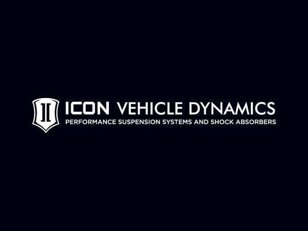ICON Vehicle Dynamics - ICON Vehicle Dynamics 18 IN WIDE ICON TAGLINE WHITE - STICKER-TAGLINE 18 IN W