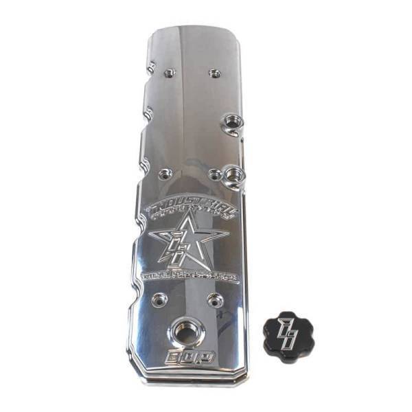 Industrial Injection - Industrial Injection Dodge Valve Cover-II For 06 and Up Cummins Polished Star Logo - 24L601