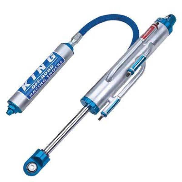King Shocks - King Shocks 8in Single Rate 2.5 Race Coilover Shock Hose Remote Res w/o Springs 7/8 Shaft - RS2508-COHR