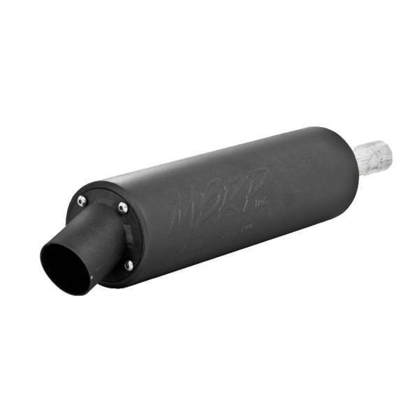 MBRP Exhaust - MBRP Exhaust Utility Muffler. USFS Approved Spark Arrestor. - AT-7100