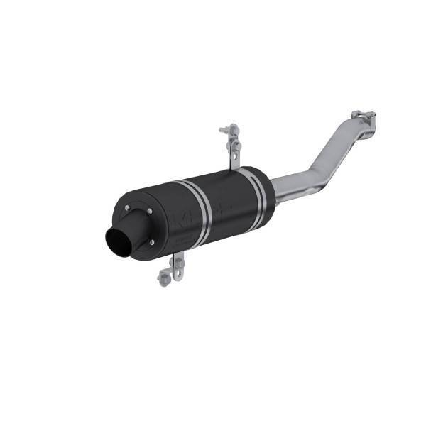 MBRP Exhaust - MBRP Exhaust Performance Muffler. USFS Approved Spark Arrestor. - AT-8304P