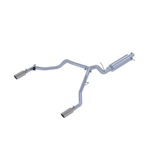 MBRP Exhaust - MBRP Exhaust 3in. Cat-Back2.5in. Dual Split Rear ExitAL - S5223AL