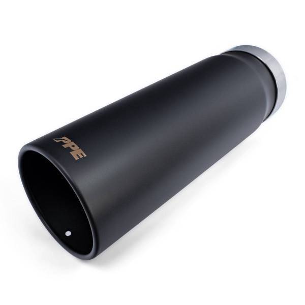 PPE Diesel - PPE Diesel 2015-2023 GM 6.6L Duramax 304 Stainless Steel Exhaust Tip (Black) - 117021520