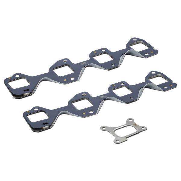 PPE Diesel - PPE Diesel 2017-2020 GM 6.6L Duramax Standard Port Stainless Steel Exhaust Manifold Gasket Set 3 pcs - 118062012