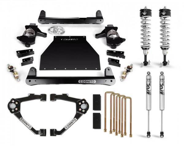 Cognito Motorsports Truck - Cognito 6-Inch Performance Lift Kit With Fox PS IFP 2.0 Shocks for 07-18 Silverado/Sierra 1500 2WD/4WD With OEM Cast Steel Control Arms - 210-P0960