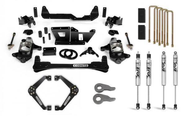 Cognito Motorsports Truck - Cognito 6-Inch Standard Lift Kit with Fox PS 2.0 IFP Shocks for 01-10 Silverado/Sierra 2500/3500 2WD/4WD - 110-P0970