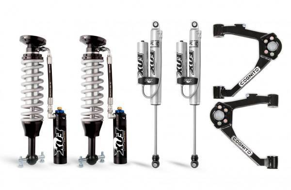 Cognito Motorsports Truck - Cognito 3-Inch Elite Leveling Kit with Fox FSRR Shocks for 07-18 Silverado/Sierra 1500 2WD/4WD With OEM Cast Steel Control Arms - 210-P1012