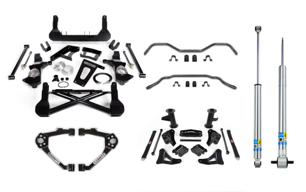 Cognito Motorsports Truck - Cognito 10-Inch Performance Lift Kit with Bilstein 5100 Series Shocks For 07-18 Suburban 1500/Yukon XL 1500 2WD/4WD with OEM Cast steel upper control arms - 210-P1145