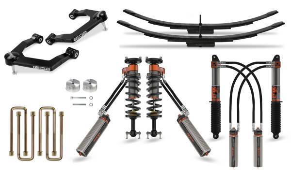 Cognito Motorsports Truck - Cognito 3 Inch Ultimate Leveling Kit With Fox FRS 3.0 IBP Shocks for 19-23 Silverado/Sierra 1500 2WD/4WD Including AT4 and Trail Boss - 510-P1213
