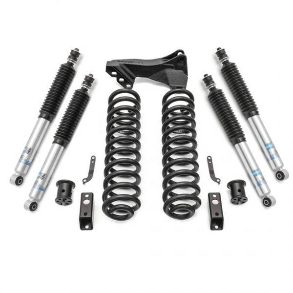 Ready Lift - ReadyLift Coil Spring Leveling Kit 2.5 in. Front Lift Bilstein Front And Rear Shocks Incl. Track Bar Bracket - 46-2724