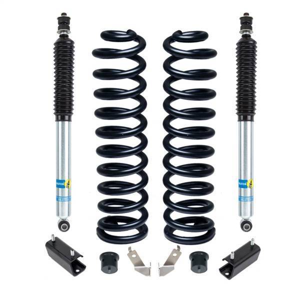 Ready Lift - ReadyLift Coil Spring Leveling Kit w/Bilstein Front Shocks And Front Track Bar Bracket - 46-2727