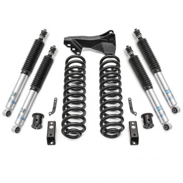 Ready Lift - ReadyLift Coil Spring Leveling Kit w/Bilstein Front and Rear Shocks and Front Track Bar Bracket - 46-2729