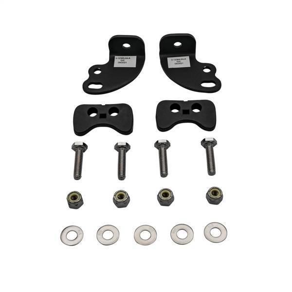 Rigid Industries - Rigid Industries RIGID RDS-SR Series Hardware Kit Including Brakets and Bushings Black Single - 131626