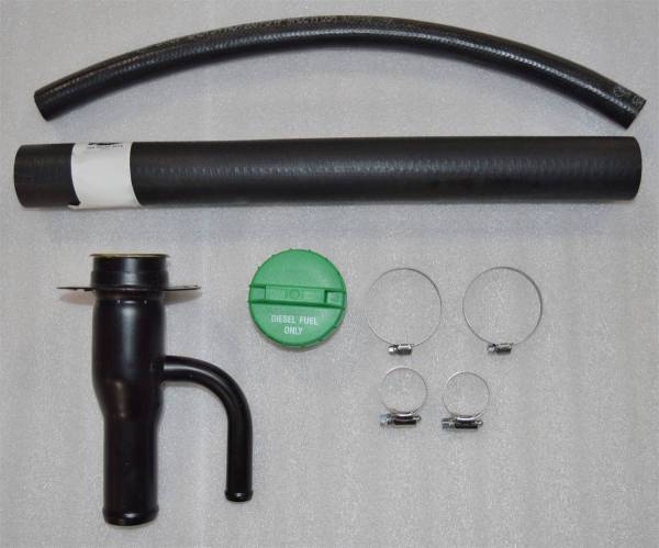 Titan Fuel Tanks - TITAN Fuel Tanks Universal Filler Neck Kit For Use w/PN[8020017/4020217] After Axle Tanks - 9900025