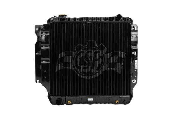 CSF Cooling - Racing & High Performance Division - CSF Cooling - Racing & High Performance Division 87-04 Jepp Wrangler (3 ROW Copper Core) Radiator - 2578