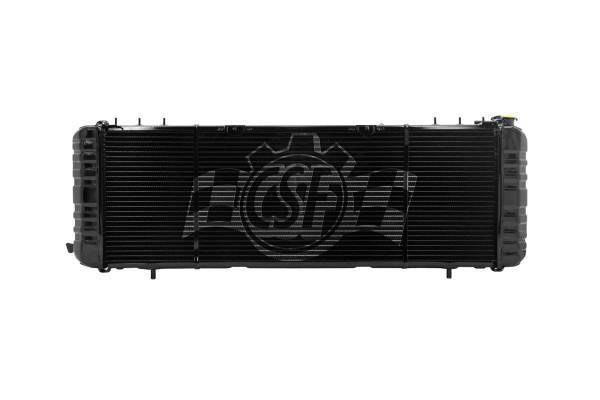 CSF Cooling - Racing & High Performance Division - CSF Cooling - Racing & High Performance Division 91-01 Cherokee (XJ) 2.5 & 4.0L LHD w/ filler neck (3-Row Copper Core) Radiator - 2671