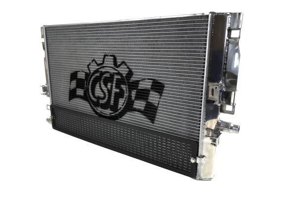 CSF Cooling - Racing & High Performance Division - CSF Cooling - Racing & High Performance Division Mercedes AMG GT/R/C / W205 C63 / W213 E63 / GLC63 Heat Exchanger w/ Rock Guard - 8088