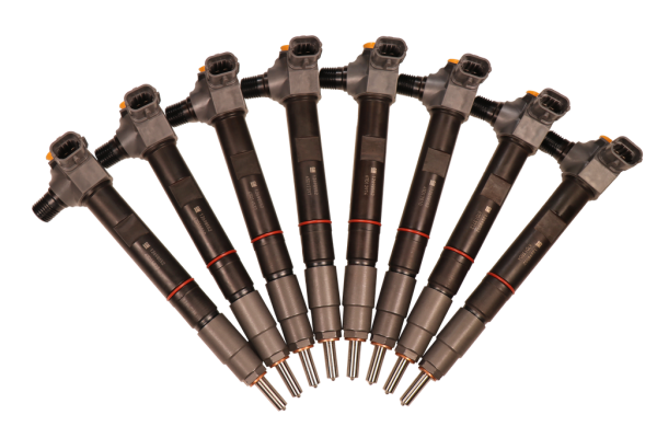 Dynomite Diesel - Dynomite Diesel 2017-Present Duramax L5P Brand New Injector Set 50HP - 15 Percent Over Stock - DDP L5P-50