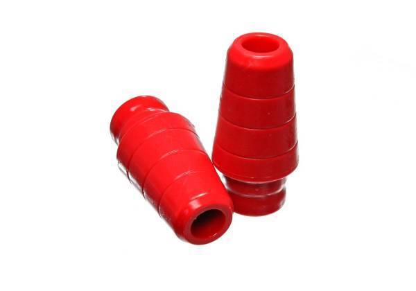 Energy Suspension - Energy Suspension Bump Stop Set Red Front Extended For Use w/1.75 in. Lift - 2.9102R