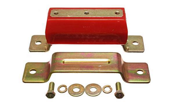 Energy Suspension - Energy Suspension Transmission Mount Red Zinc Finish Performance Polyurethane Large 7.5 - 3.1129R